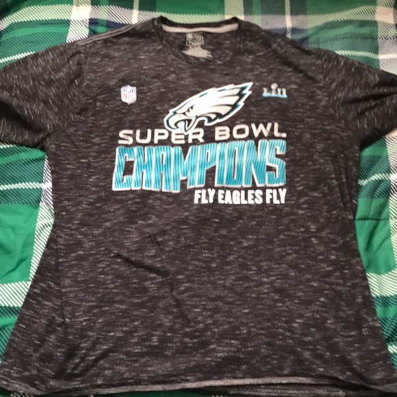 Fanatics Pro Line Philadelphia Eagles Super Bowl LVII Champions Shirt Mens XL - Picture 2 of 5